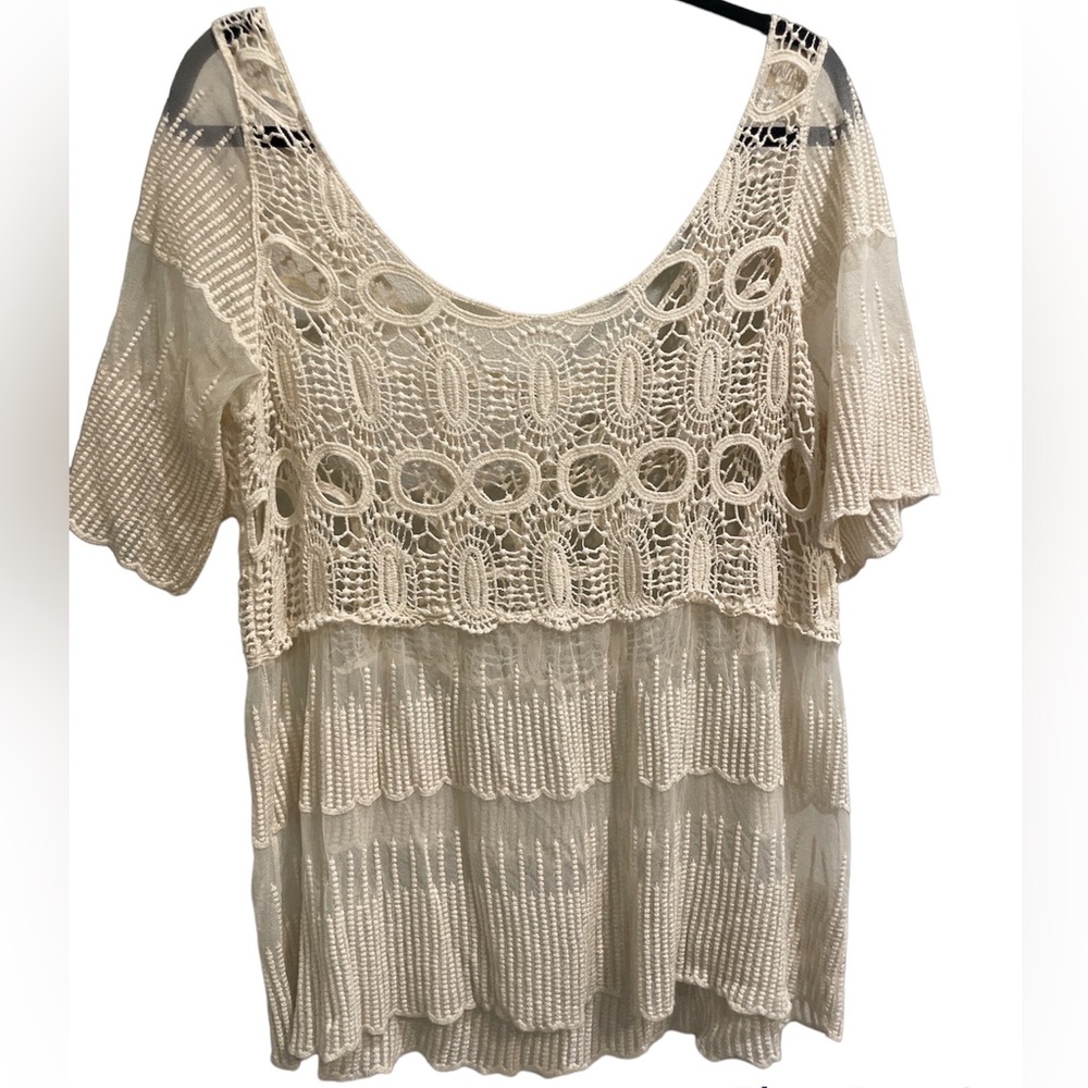 Soieblu Lace Top